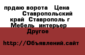 прдаю ворота › Цена ­ 5 000 - Ставропольский край, Ставрополь г. Мебель, интерьер » Другое   